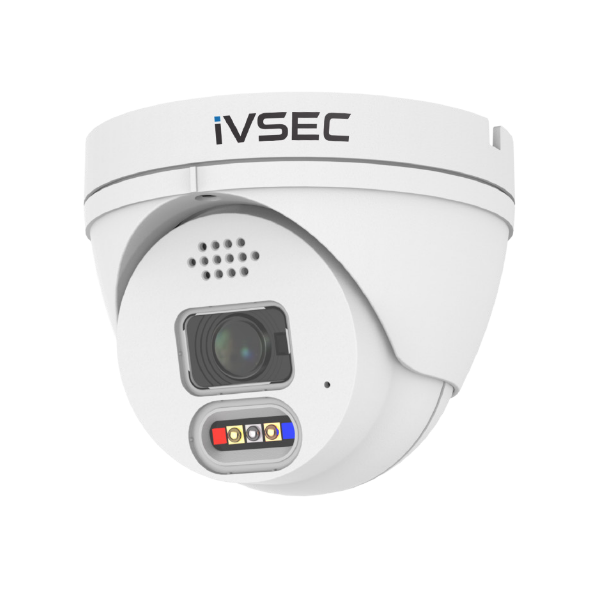 IVSEC TURRET IP CAM 8MP 25FPS 2.8MM LENS FULL COLOUR ADV DET ADV IVS IVSEC TURRET IP CAM 8MP 25FPS 2.8MM LENS FULL COLOUR ADV DET ADV IVS